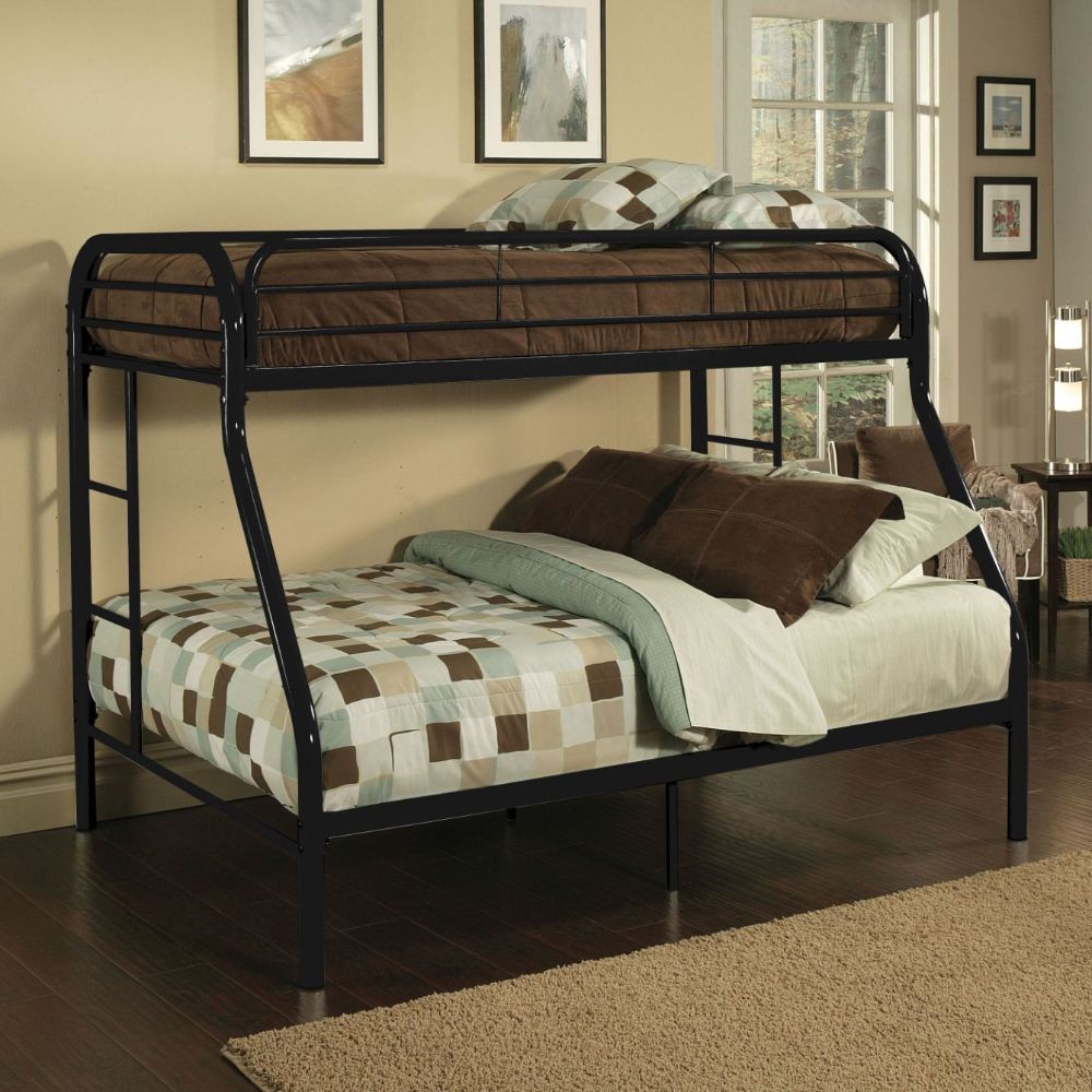 Tritan Metal Bunk Bed with Built-In Side Ladders