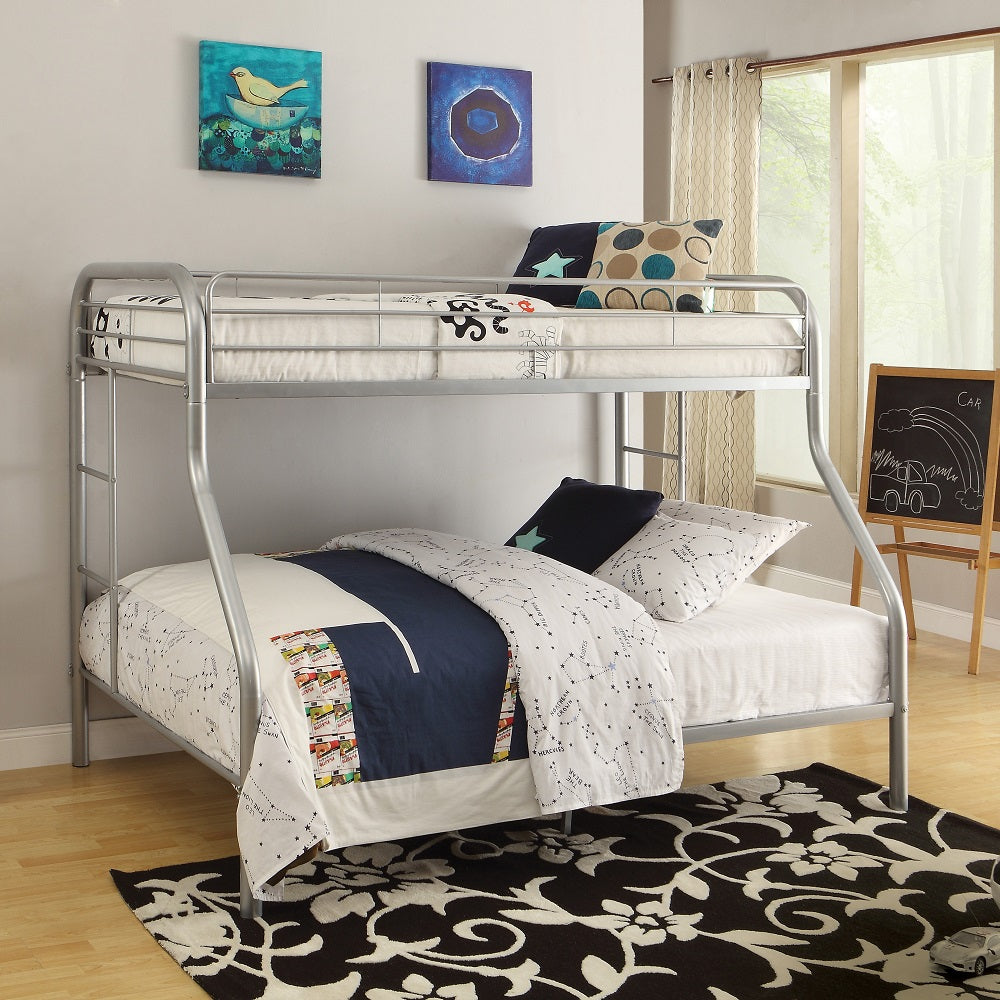Tritan Metal Bunk Bed with Built-In Side Ladders