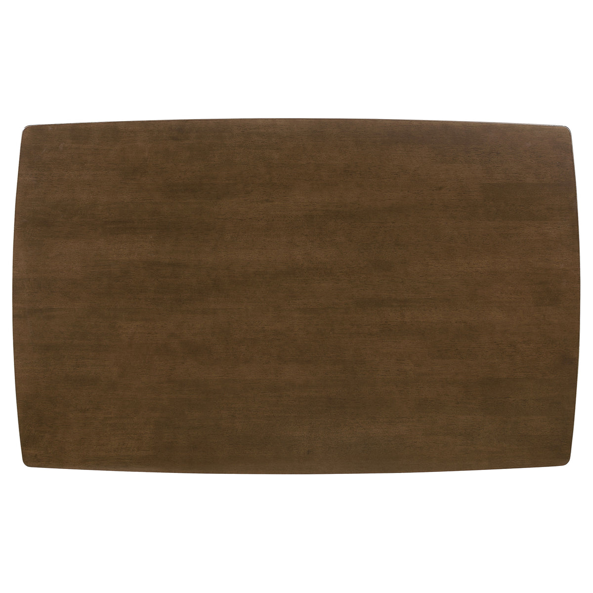 Kersey 47" Dining Table & 5-Piece Set - Mid-Century Chestnut with Tan Leatherette Side Chairs – view 7