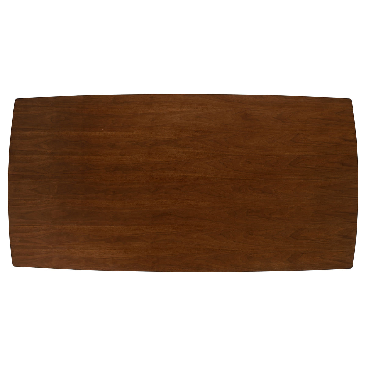Malone 78" Dining Table & Sets - Mid-Century Modern Dark Walnut with Upholstered Z-Style Arm Chairs – view 16