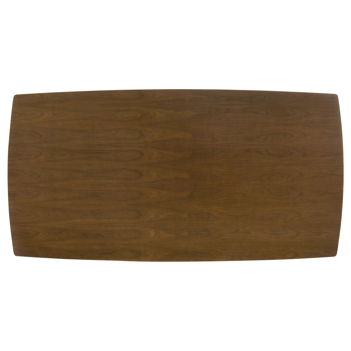 Malone 78" Dining Table & Sets - Mid-Century Modern Dark Walnut with Upholstered Z-Style Arm Chairs – view 9