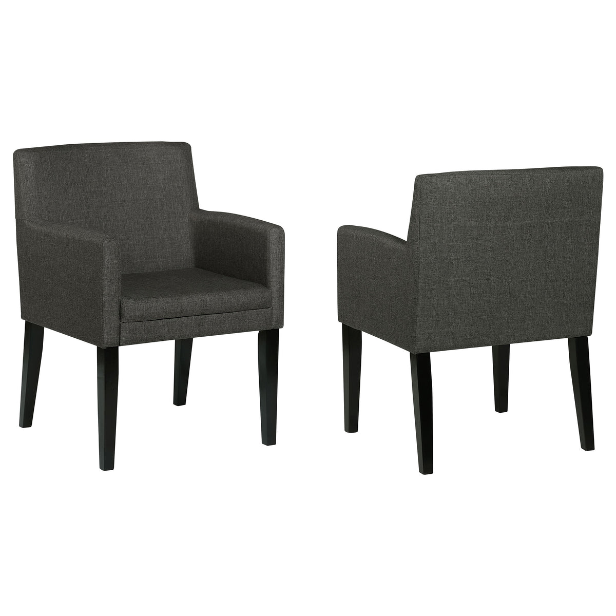 Catherine 84" Double Pedestal Dining Table & Sets - Set of 2 Arm Chairs