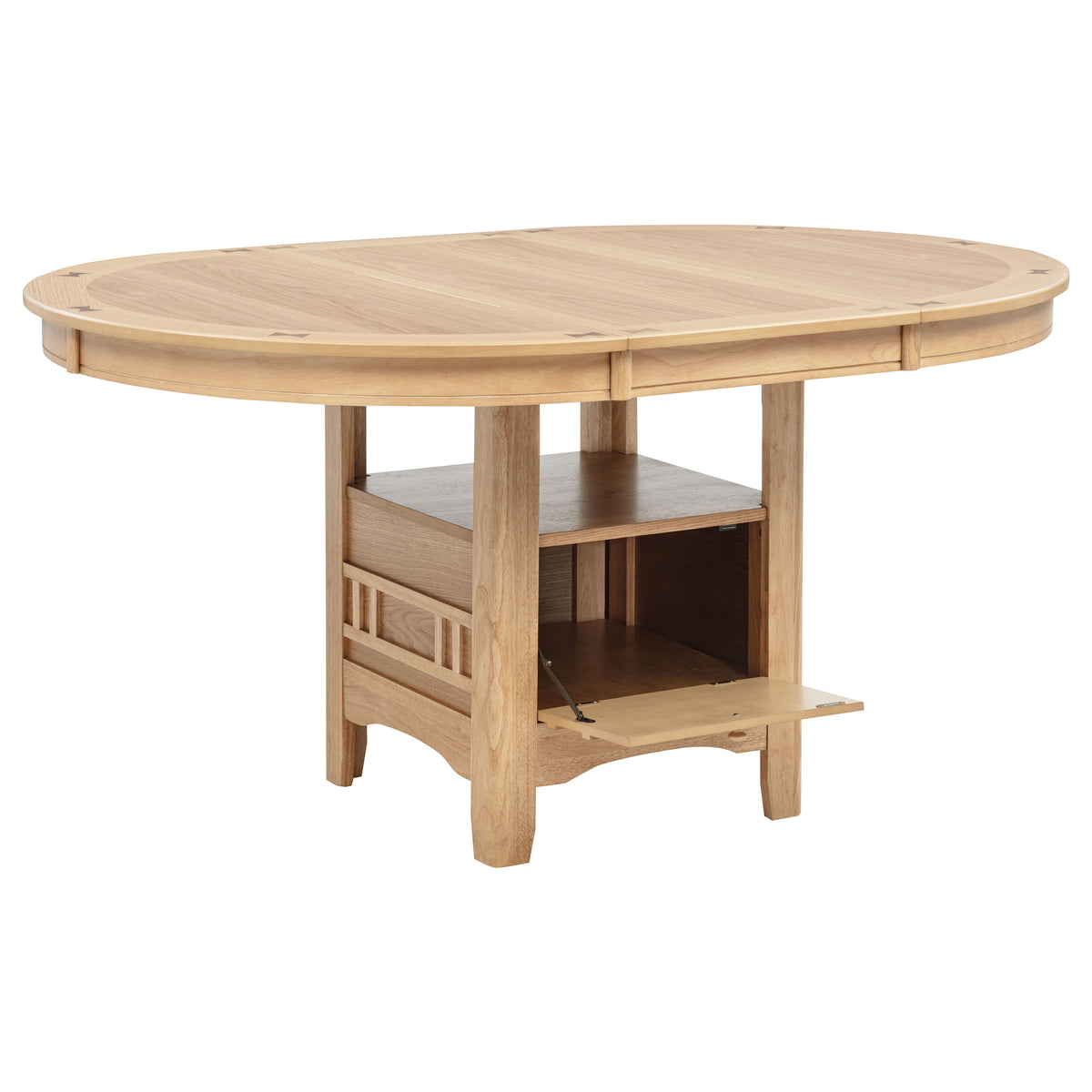 Lavon Round-to-Oval Extension Dining Table & 5-Piece Set – View 21