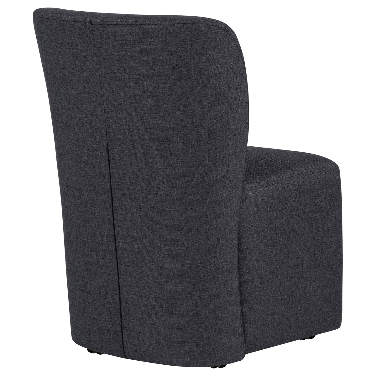 Jaelynn Upholstered Parsons Dining Chairs with Casters (Set of 2) - Beige, Charcoal or Tan – view 8