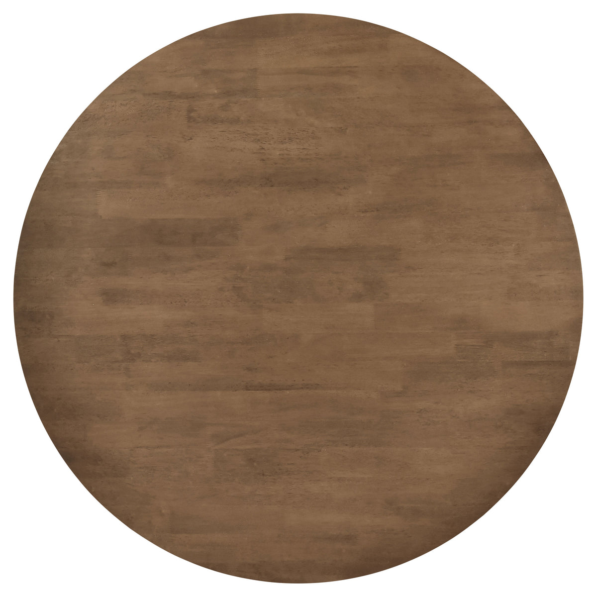 Dinah 47" Round Dining Table & 5-Piece Set - Mid-Century Walnut with Sculptural Interlocking Base – view 5