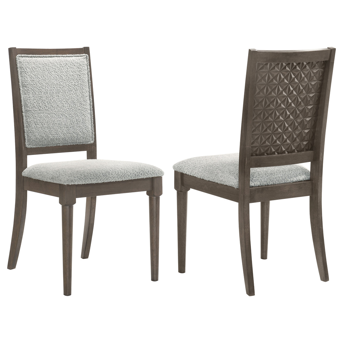 Onslow 59" Mid-Century Dining Table & 5-Piece Set - Set of 2 Side Chairs