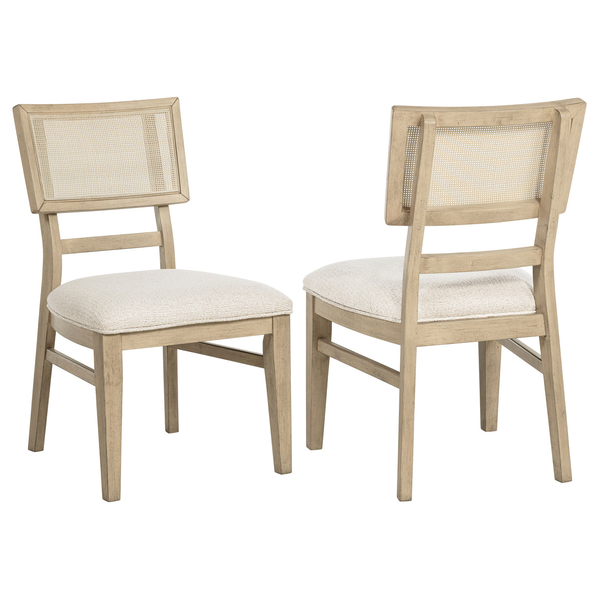 Kailani 110" Extension Dining Table & Sets - Set of 2 Side Chairs