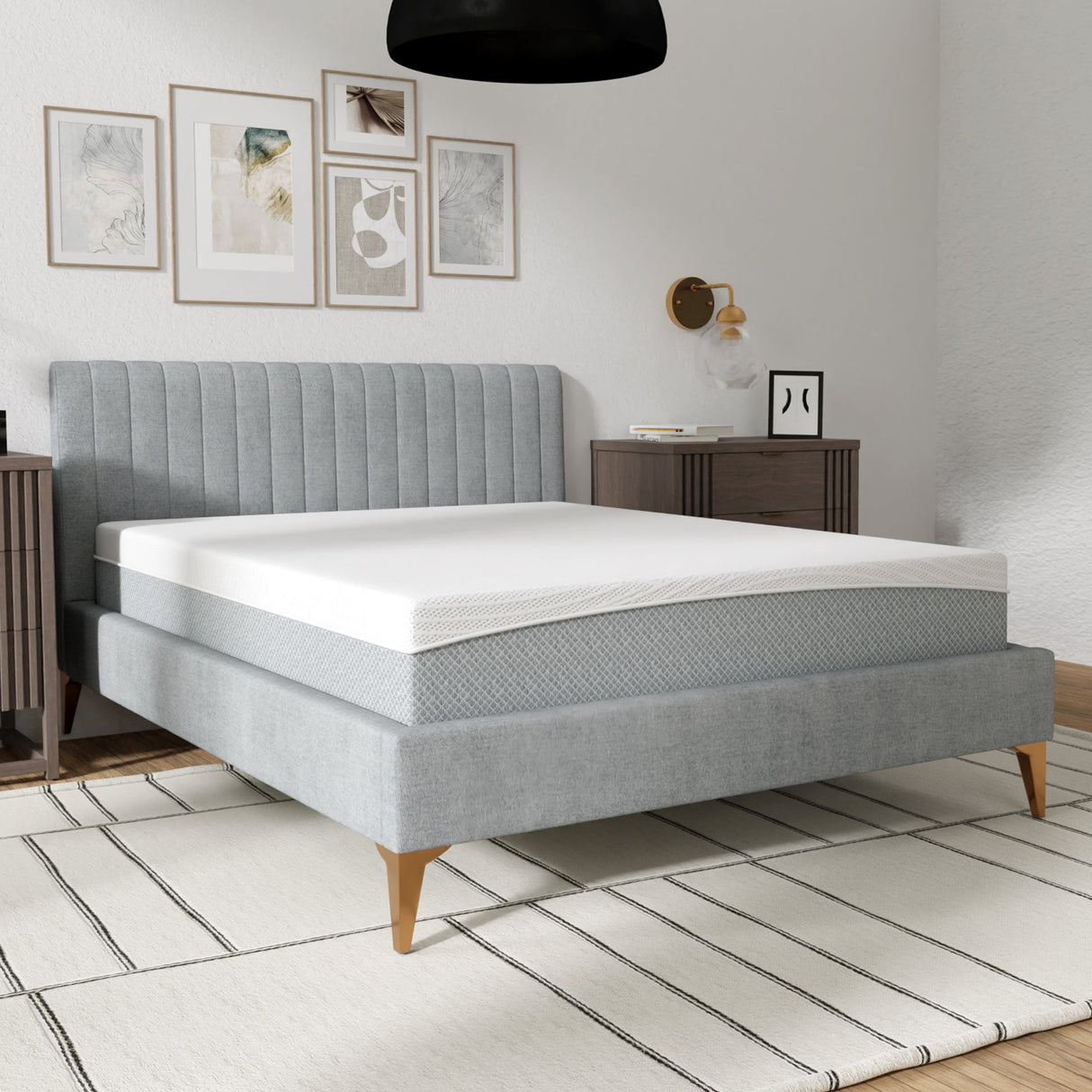 10" EcoCore Hybrid Premium Mattress - Medium Firm Support & Cooling