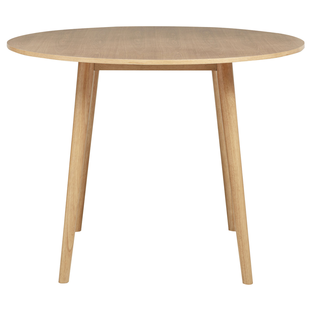 Andrews 48" Round Counter Height Dining Table & Windsor Chairs - Light Ash with Ash, White or Black Chairs – view 9