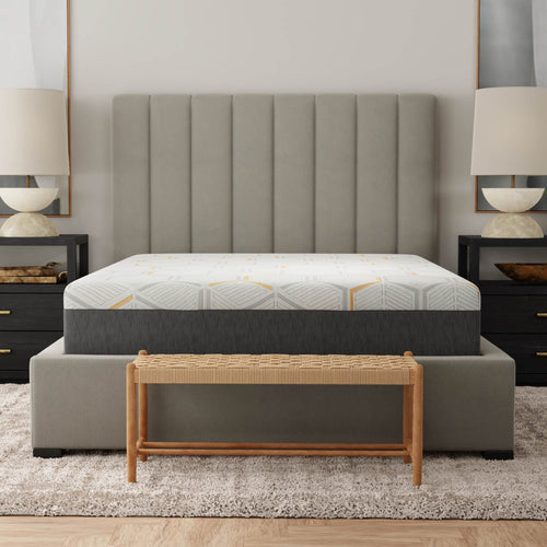 12-Inch Copper Gel Infused Memory Foam Mattress - Medium Comfort