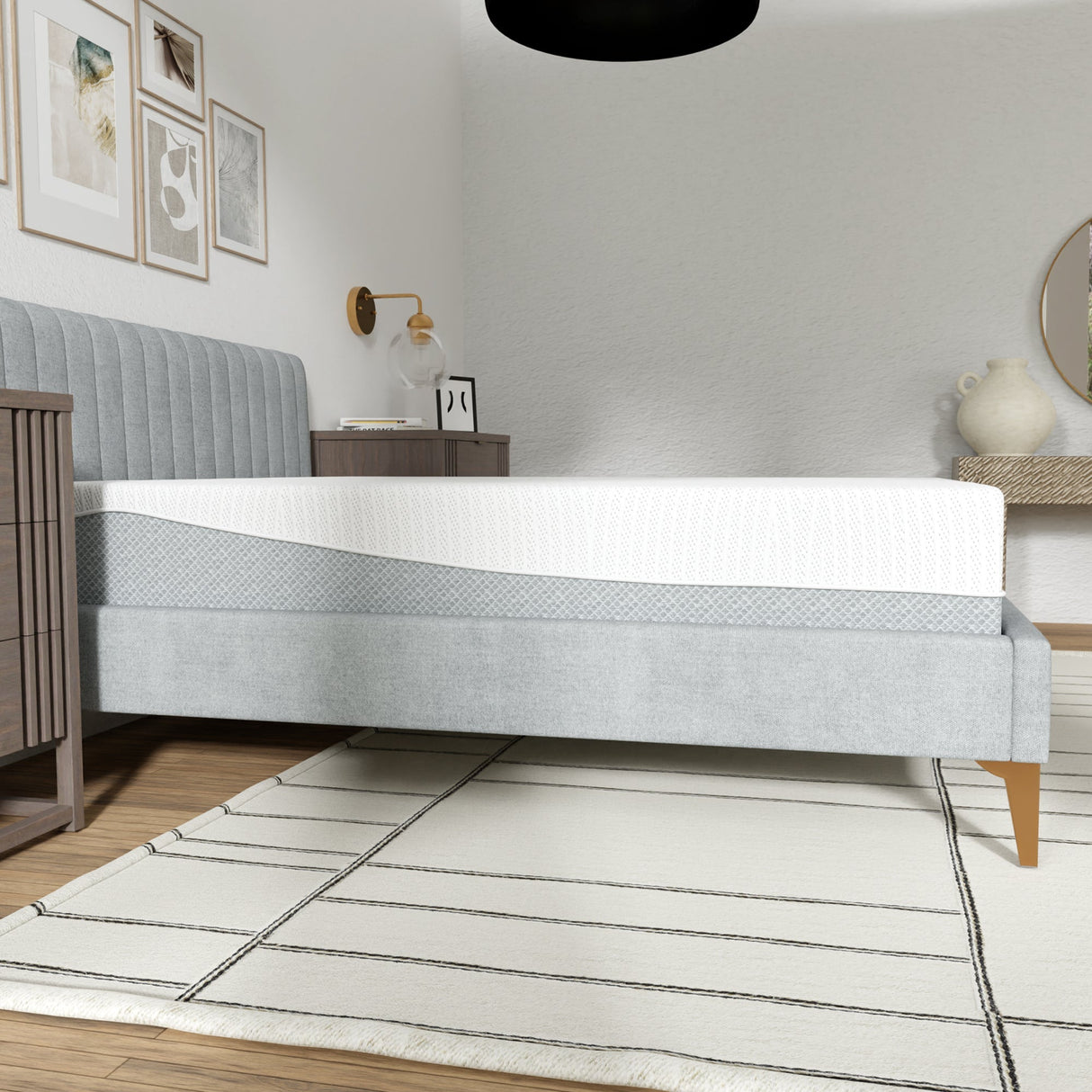 12” EcoCore Hybrid Deluxe - Medium Plush Mattress | Cooling Gel Comfort