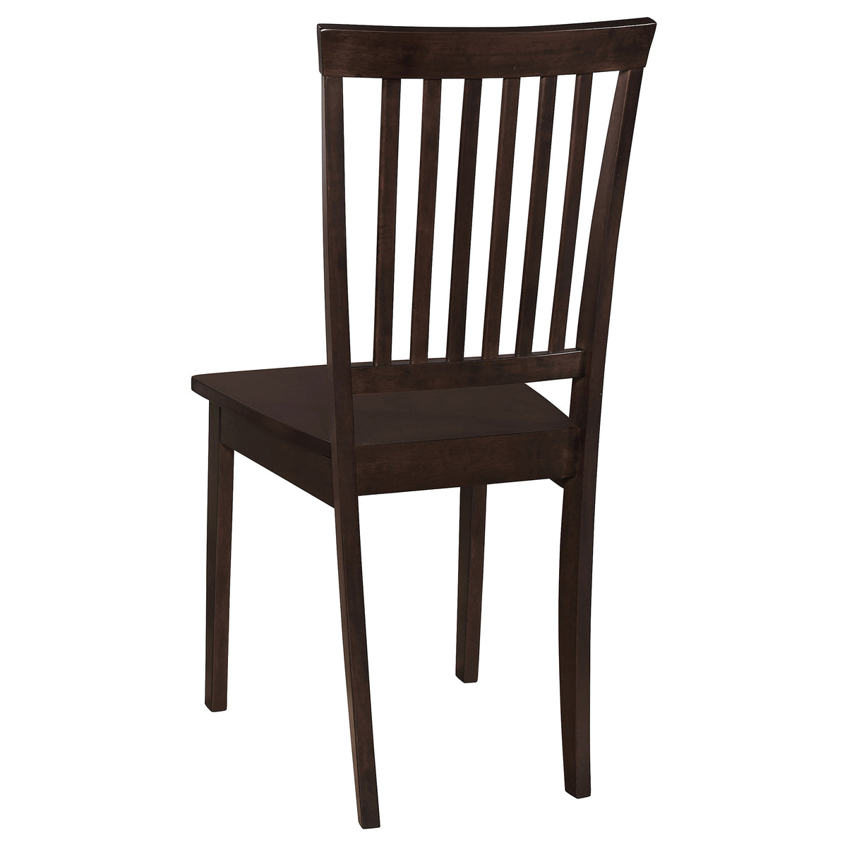 Gomez 5-Piece Dining Set - 47" Rectangular Table & 4 Slat-Back Chairs in Cappuccino – view 5
