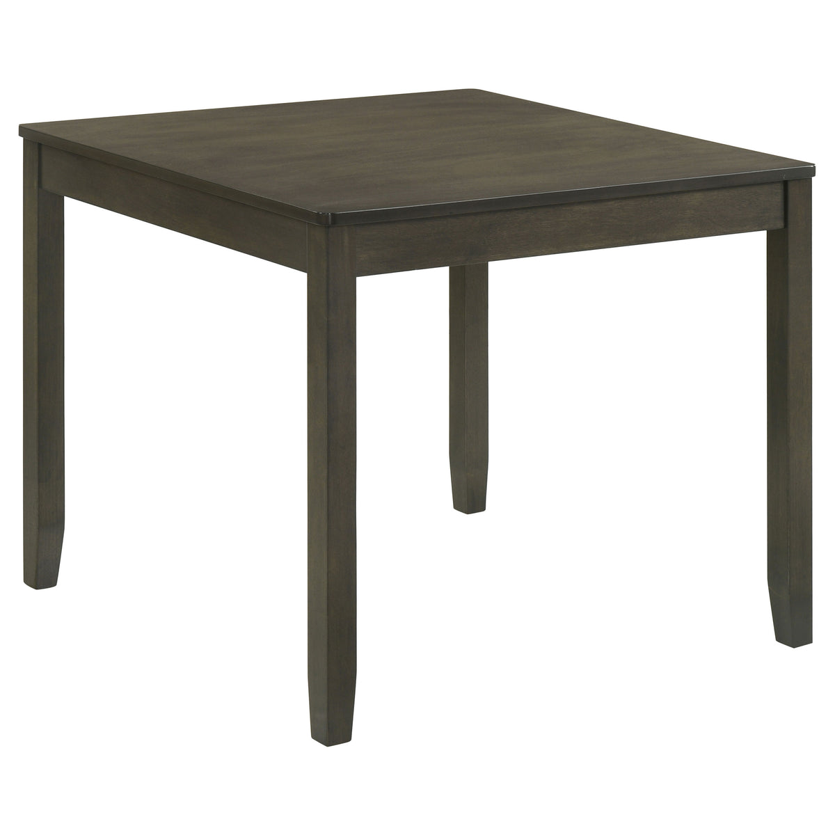 Parkwood 5-Piece Square Dining Set - Compact Table & 4 Slat-Back Chairs in Honey Brown or Charcoal – view 16
