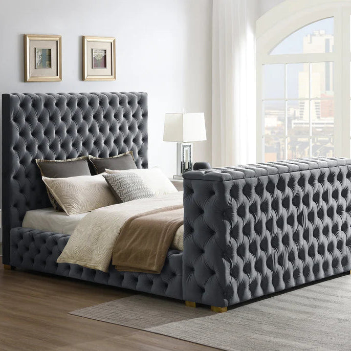 Marmo Velvet Bed