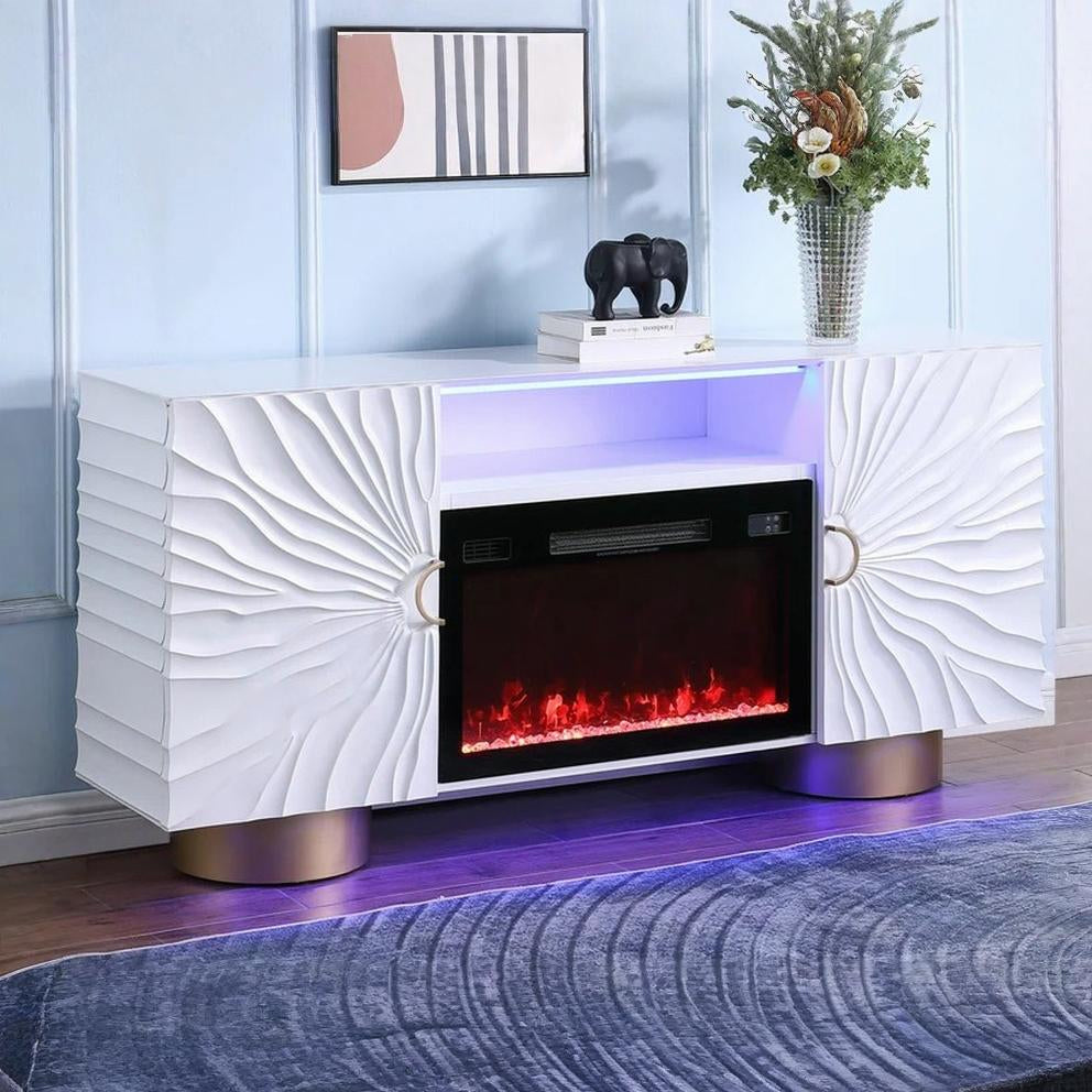 Windsor Electric Fireplace TV Stand