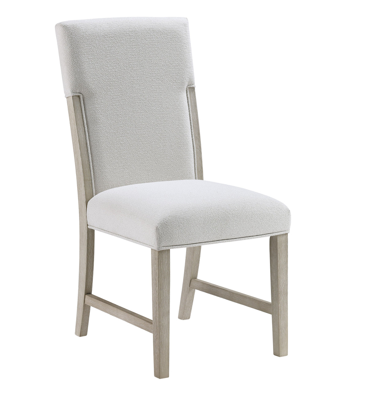 Celine 7-Piece Modern Wood Dining Set - Includes Table, 2 Arm Chairs and 4 Side Chairs