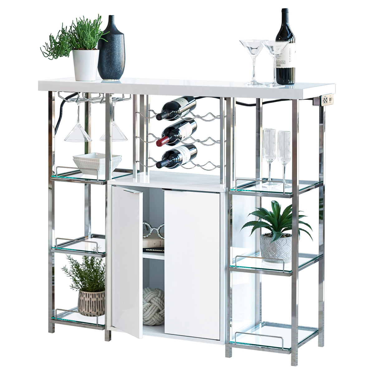Gallimore 2-Door Bar Cabinet -