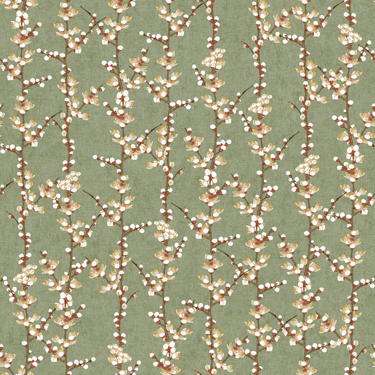 Galerie Spring Blossom Sakura Row Wallpaper