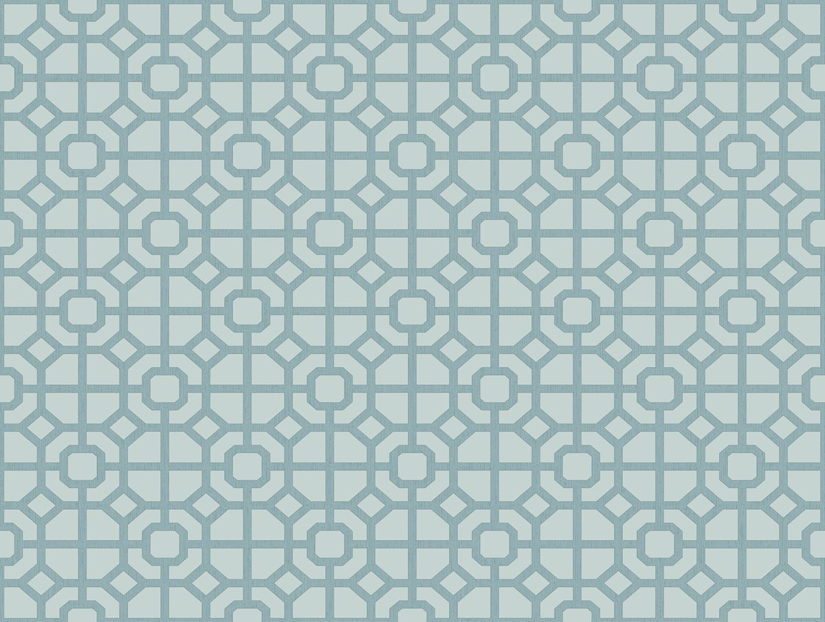 Galerie Spring Blossom Lattice Wallpaper