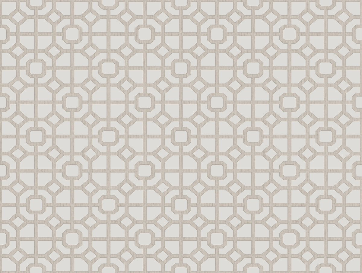 Galerie Spring Blossom Lattice Wallpaper