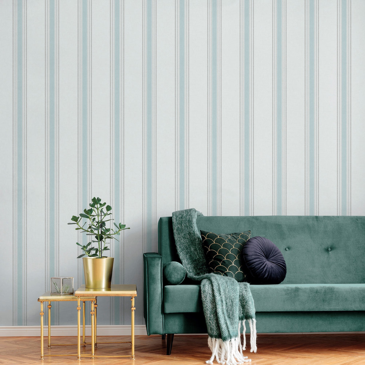 Galerie Spring Blossom STRIPES Wallpaper