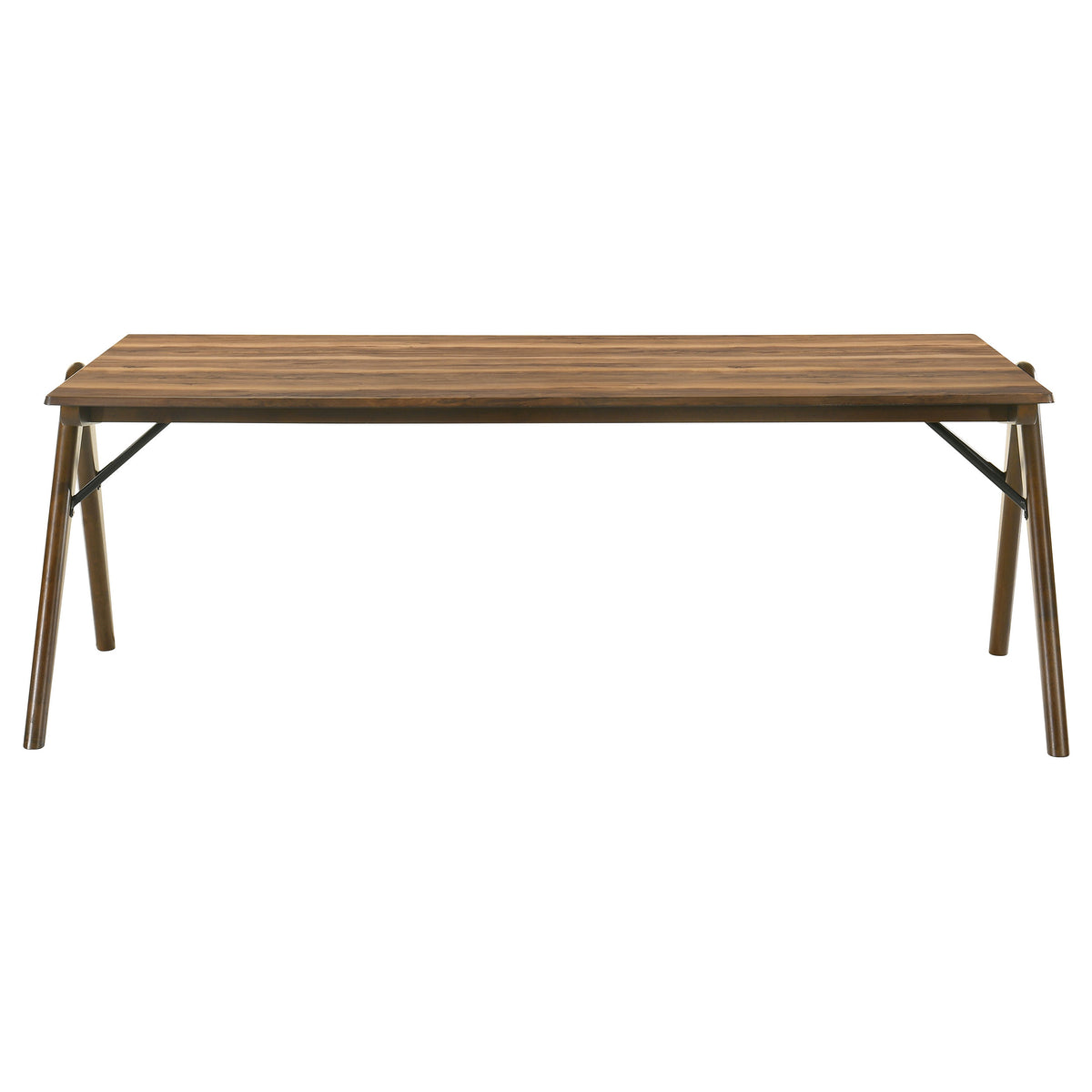Randolph 79" Rectangular Dining Table & Sets - Sheesham-Look Smart Top with Butterscotch Turtle-Back Chairs – view 7