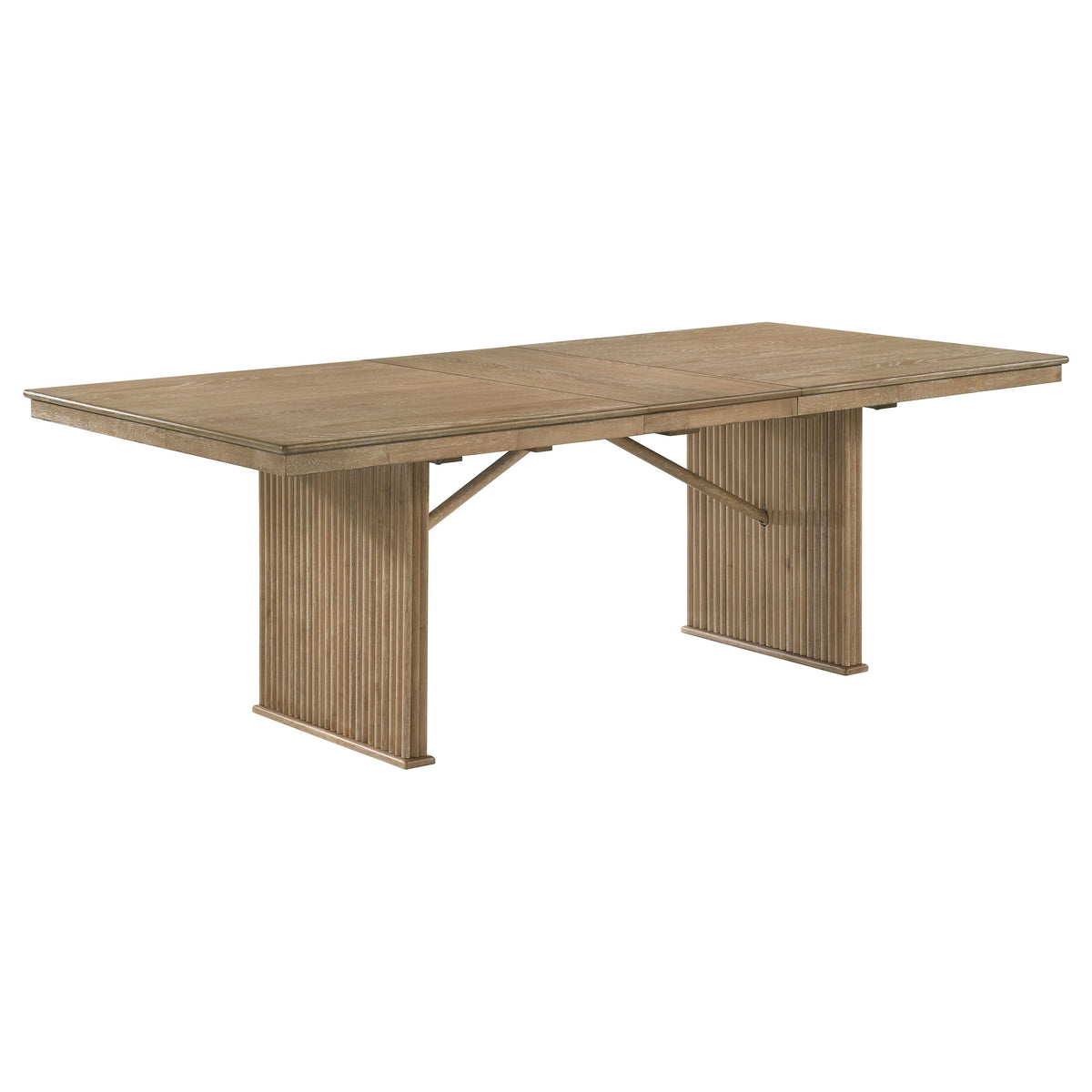 Adina Round Pedestal or Extension Dining Table & Sets - 72"-89" Extension Table Only