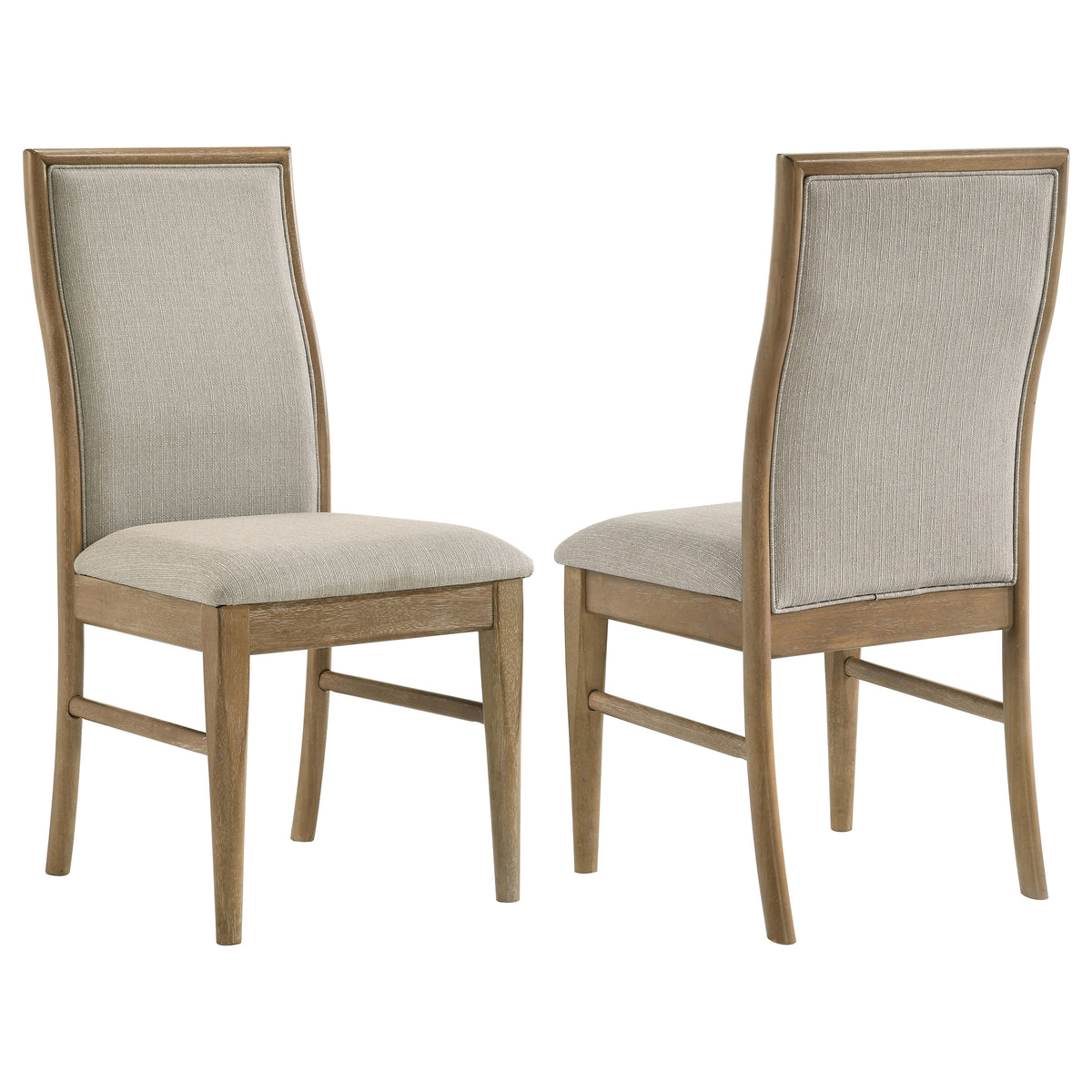 Adina Round Pedestal or Extension Dining Table & Sets - Set of 2 Side Chairs
