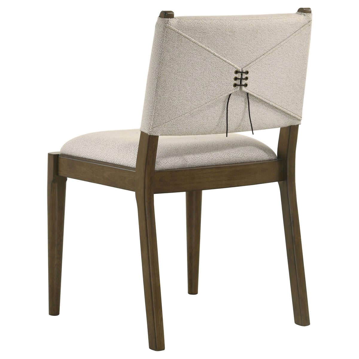 Ottowa Dining Collection - 47" Round Table with Shelf or 71" Rectangular Table & Upholstered Chairs in Brown – view 18