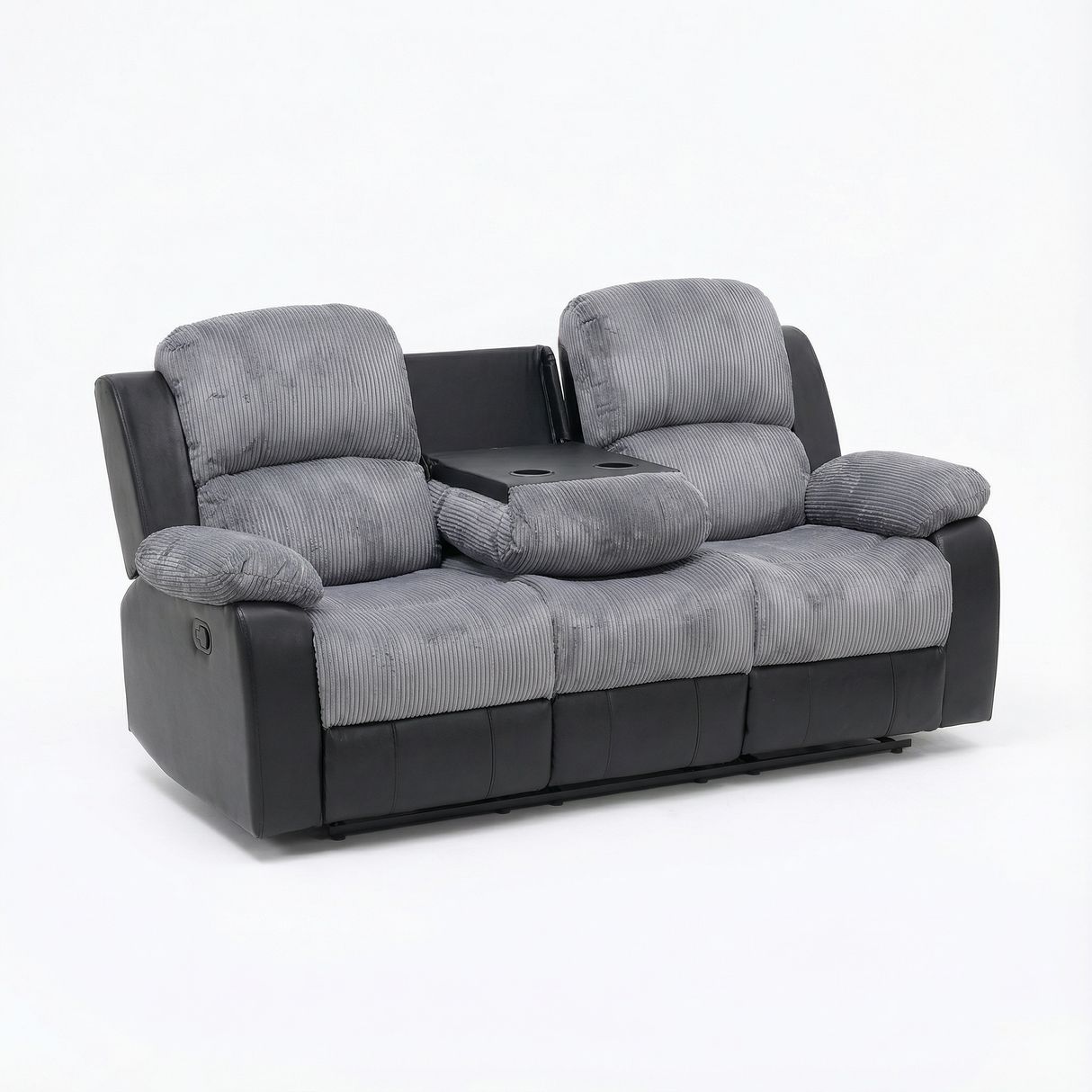 Bloom Love Seat & Sofa Set Recliner with Console Cup Holders