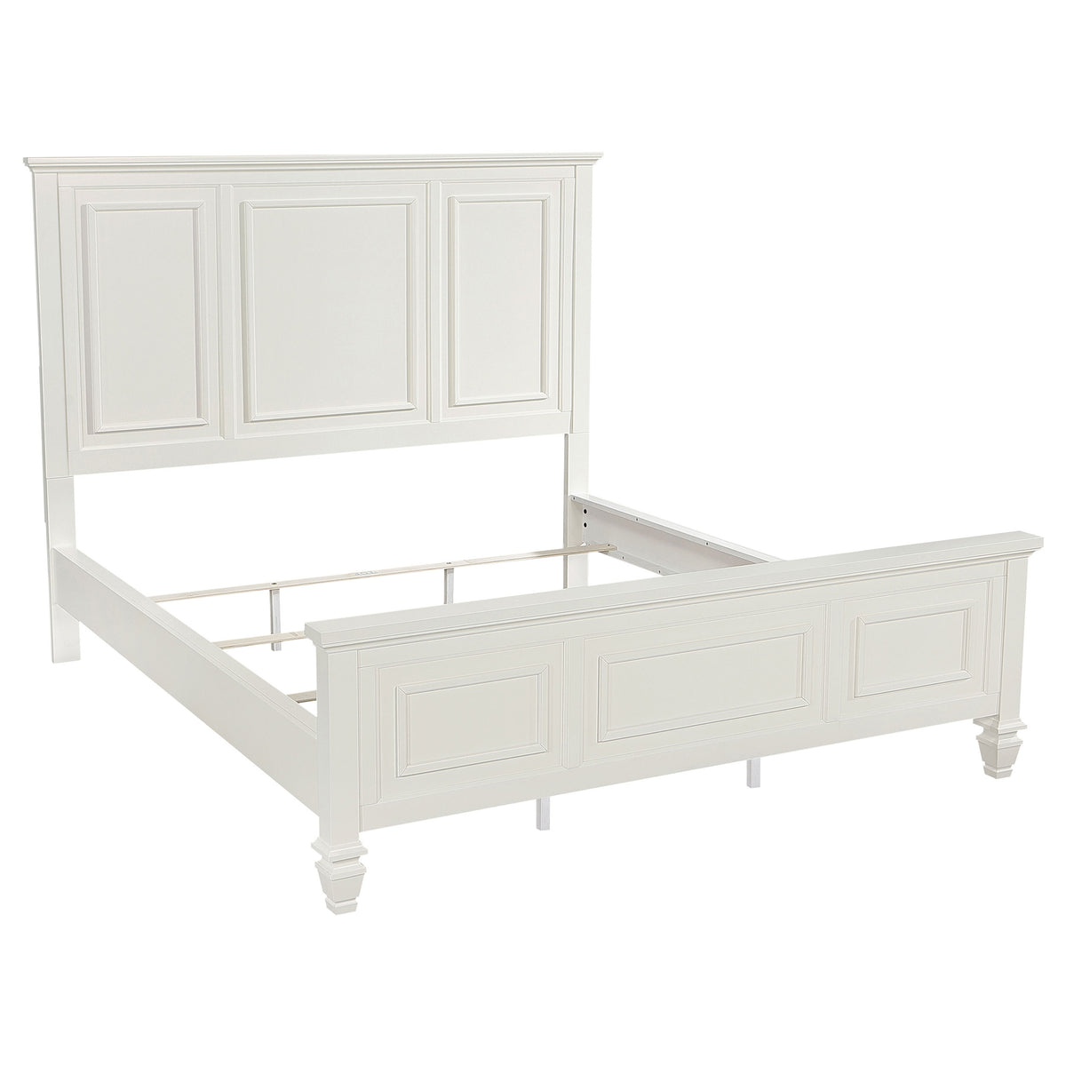 Sandy Beach Carved Panel or Storage Bed & Bedroom Sets - California King Panel Bed Only