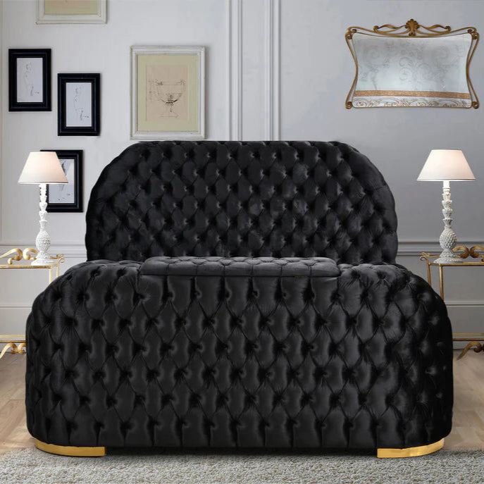 Leon Velvet Bed