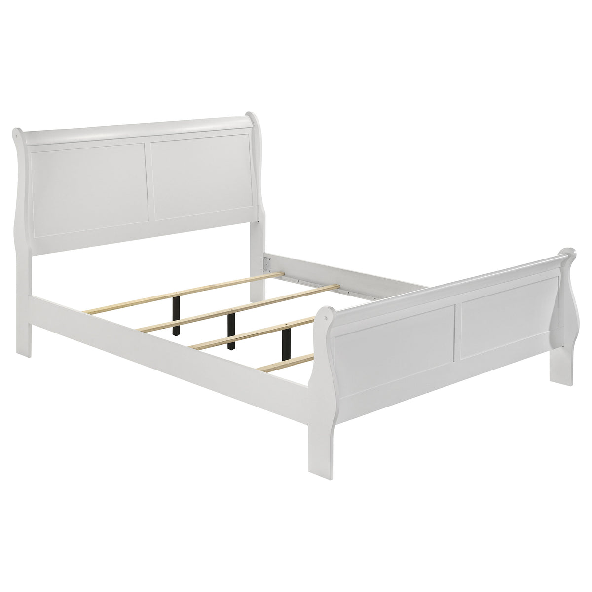 Louis Philippe Sleigh Panel Bed & Bedroom Sets - Full Bed Only