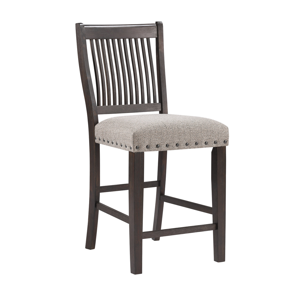 Parker Wood Dining Room Set with Upholstered 4 Chairs & Bench
