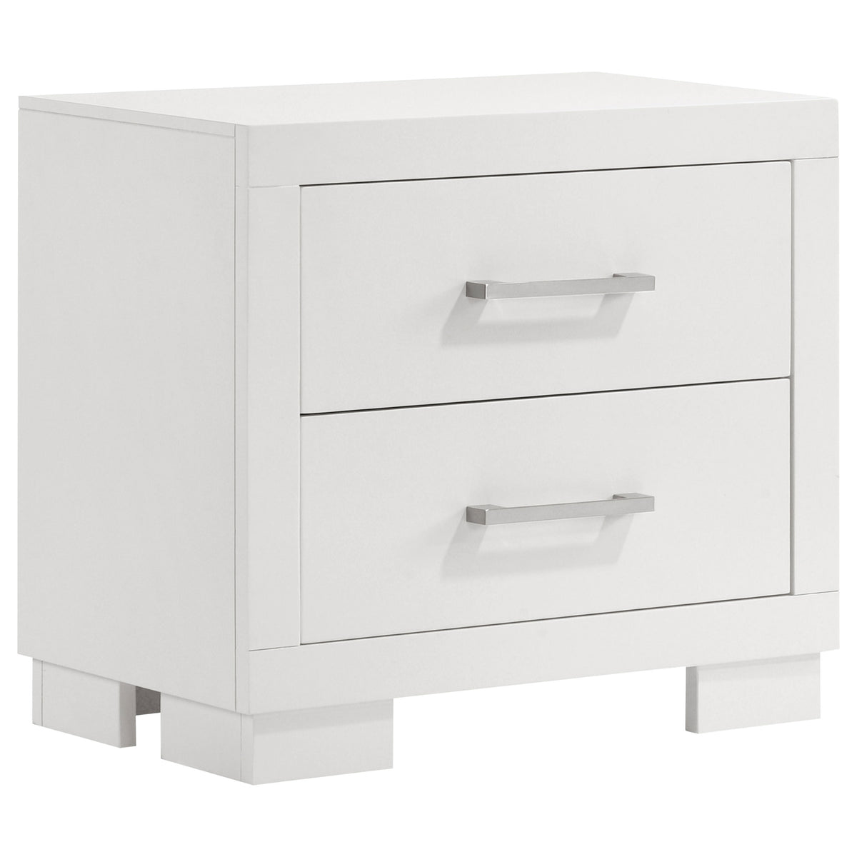 Jessica LED Platform Bed & Bedroom Sets - 2-Drawer Nightstand
