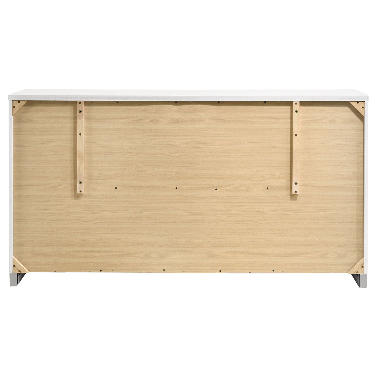 Felicity Bedroom Storage - Dresser, LED Mirror, Chest, Nightstand & Lighted Vanity in White High Gloss – view 19