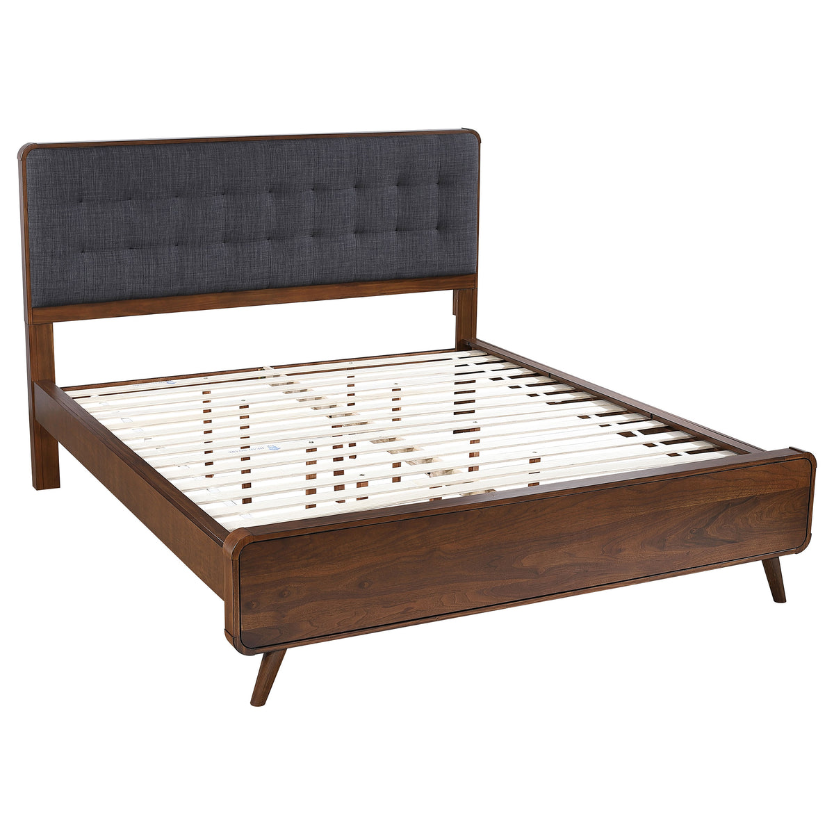 Robyn Mid-Century Platform Bed & Bedroom Sets - California King - Bed Only