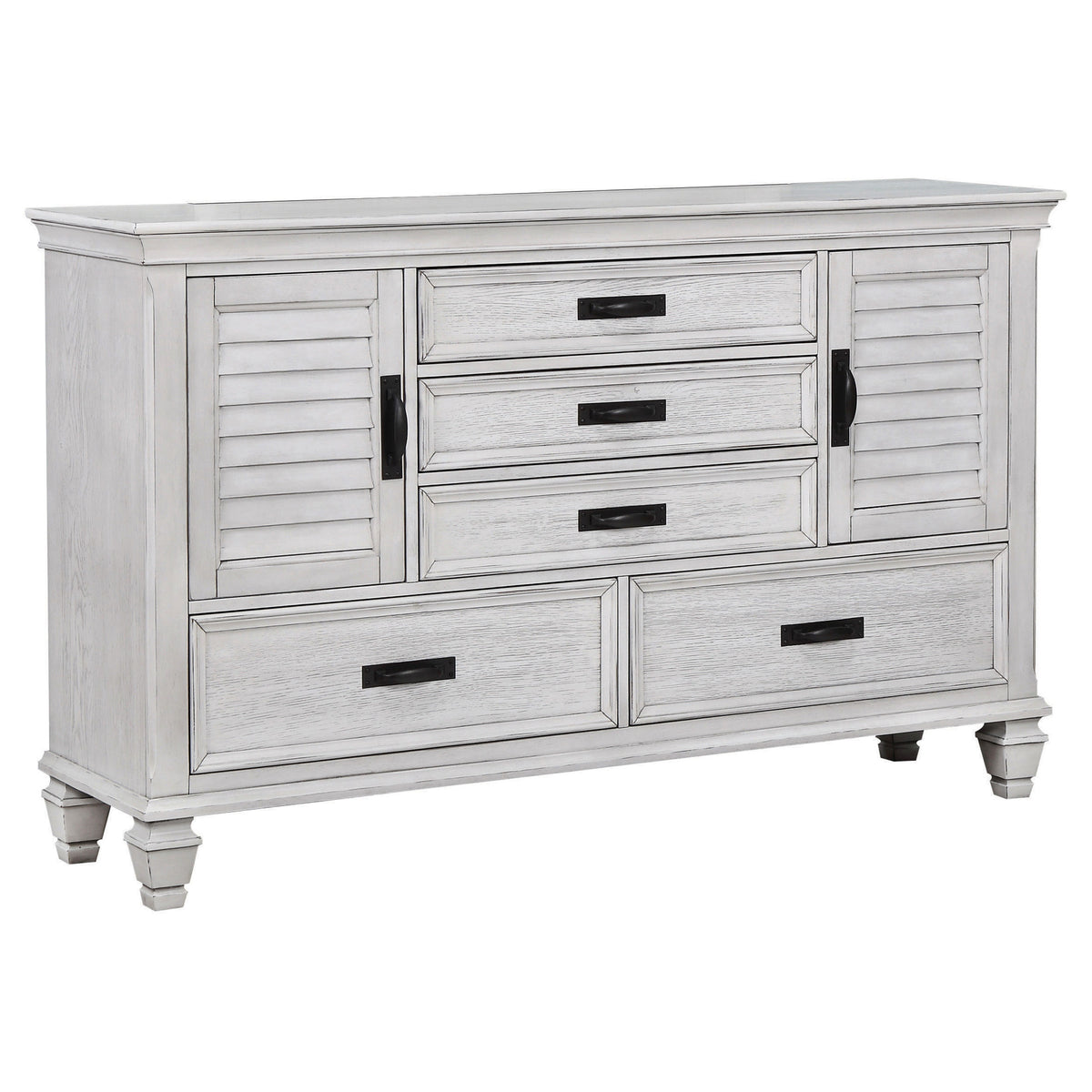 Franco Panel or Storage Bed & Bedroom Sets - 5-Drawer Dresser