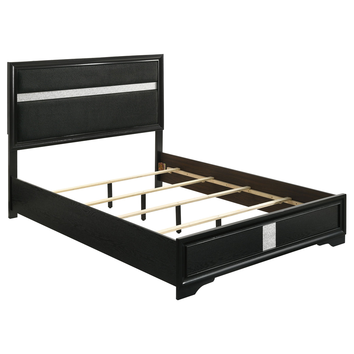 Miranda Upholstered Panel Bed & Bedroom Sets - Queen Upholstered Bed Only