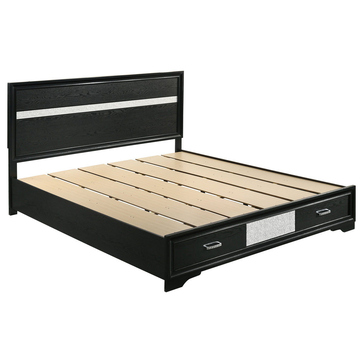 Miranda Storage Panel Bed & Bedroom Sets - California King Storage Bed Only