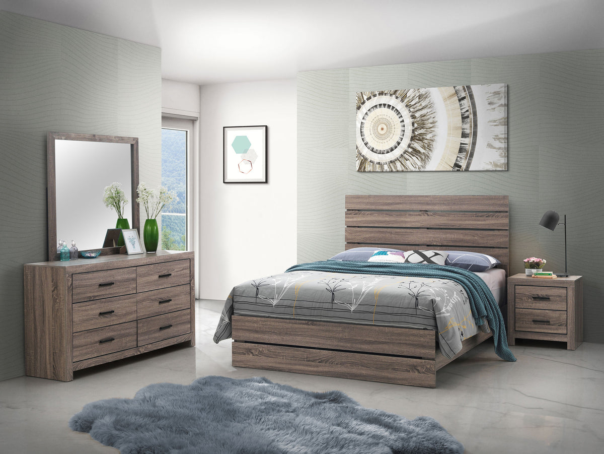 Brantford Slatted Panel or Storage Bed & Bedroom Sets - Queen