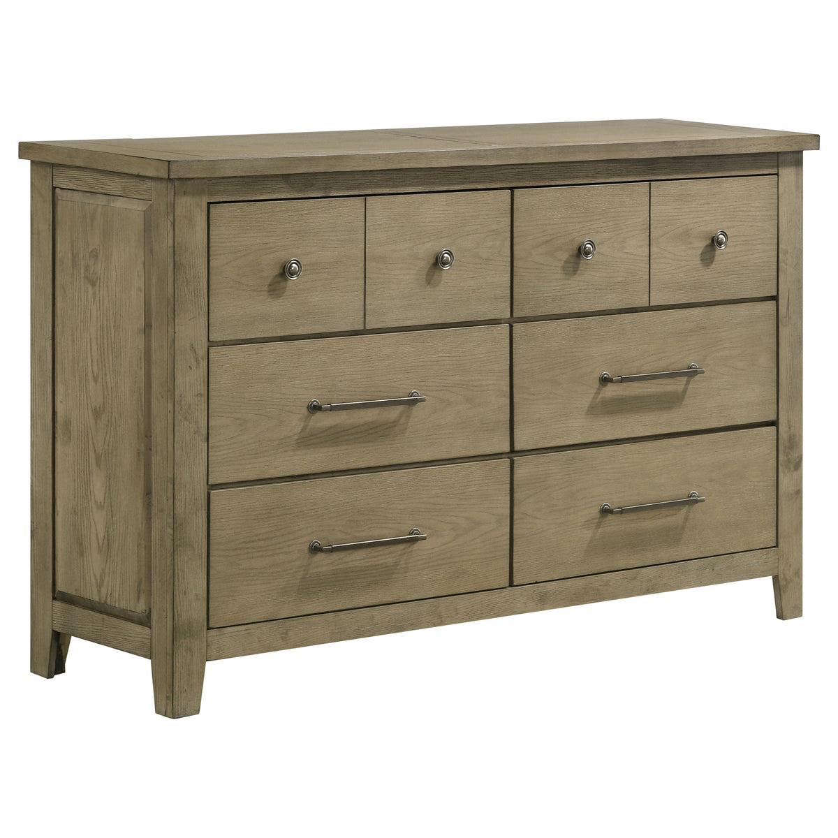 Hazlewood Storage or Panel Bed & Bedroom Sets - 6-Drawer Dresser