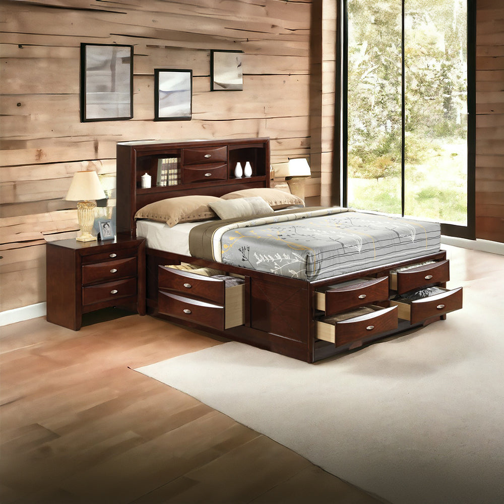 Ireland Full Storage Bed