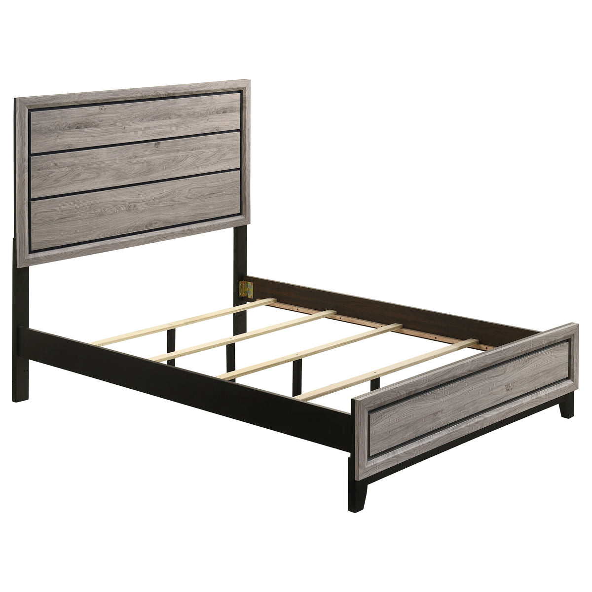 Watson Groove-Detailed Panel Bed & Bedroom Sets - Full, Bed Only