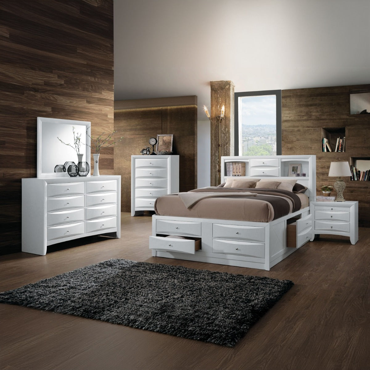 Ireland Storage Bedroom Collection