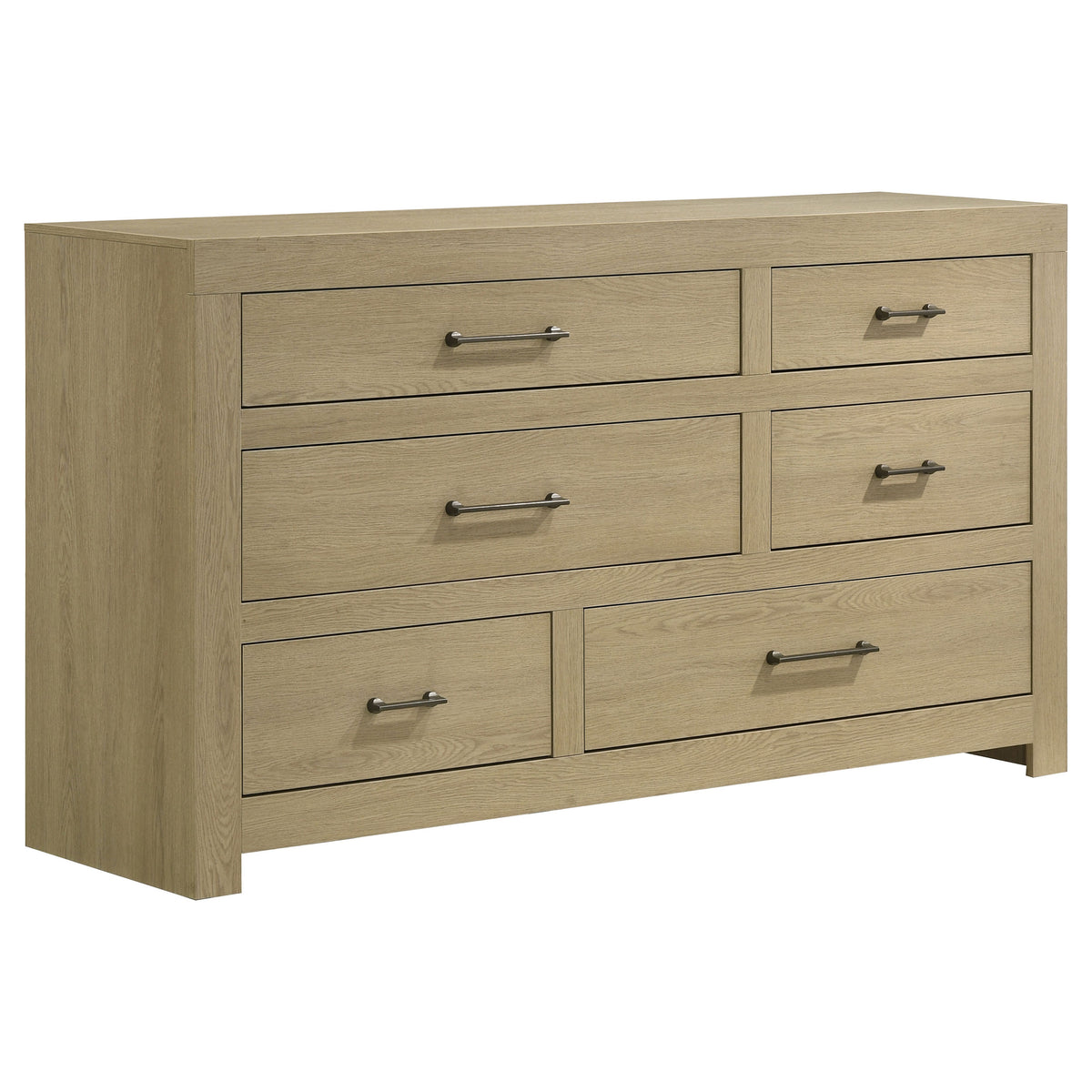 Hendricks Queen Platform Bed & Bedroom Sets - 6-Drawer Dresser
