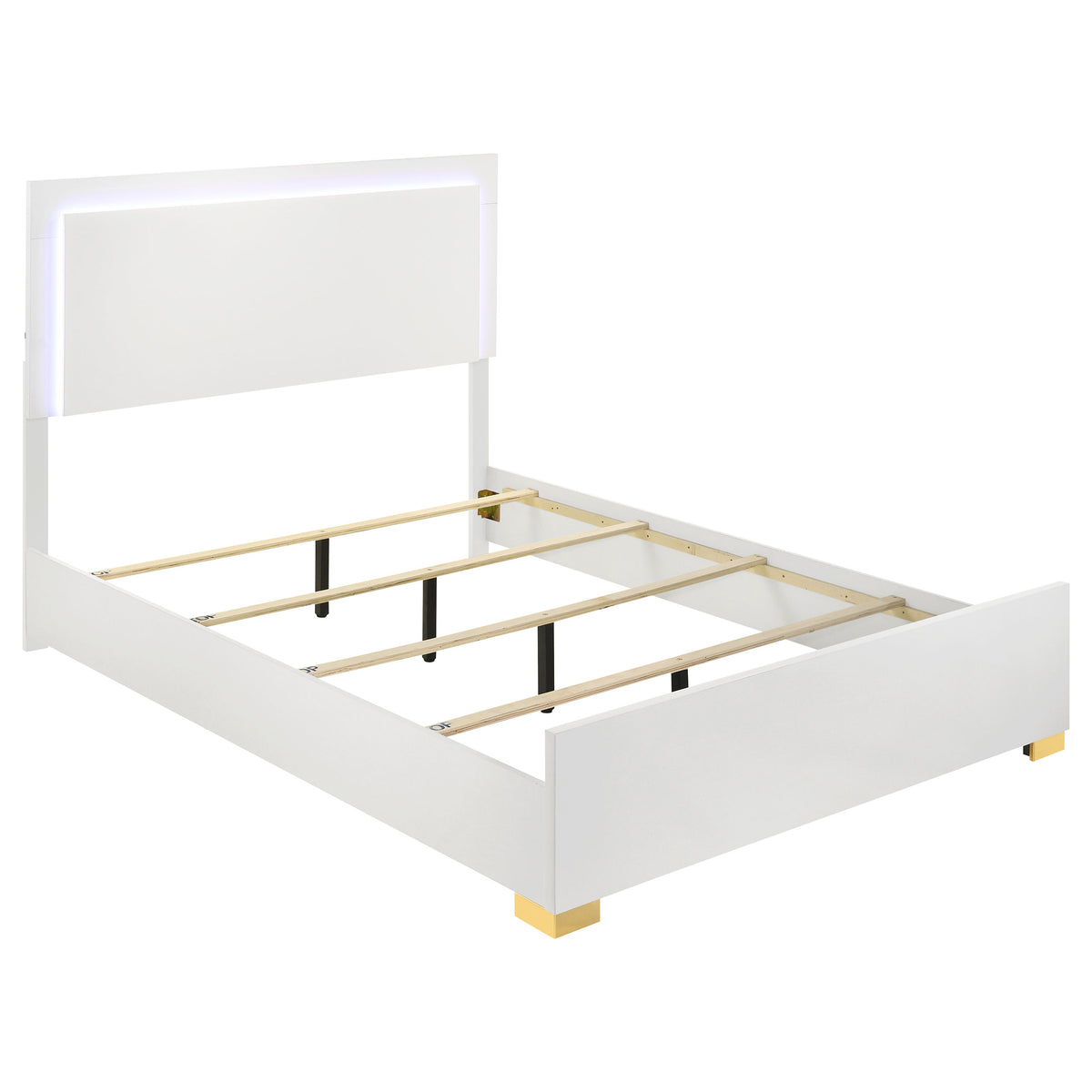 Marceline LED Panel Bed & Bedroom Sets - Queen Bed Only