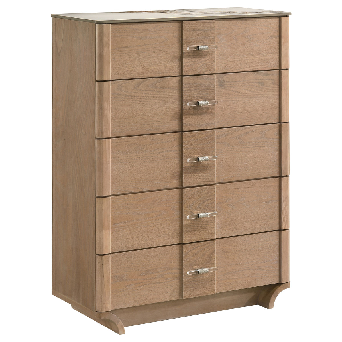 Leanne LED Panel Bed & Bedroom Sets - Chest