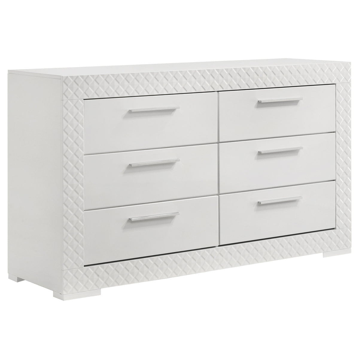 Ives LED Panel Bed & Bedroom Sets - 6-Drawer Dresser