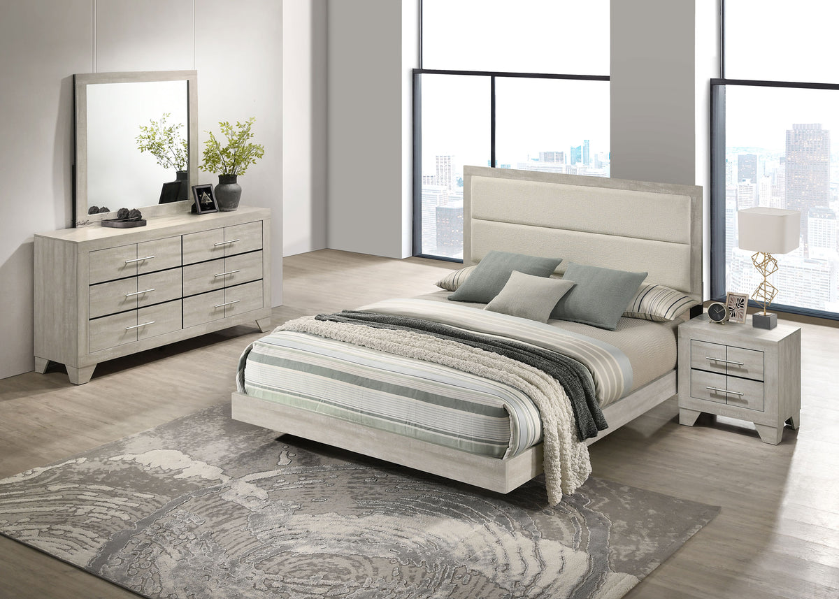 Trenton Floating Panel Bed & Bedroom Sets - Queen